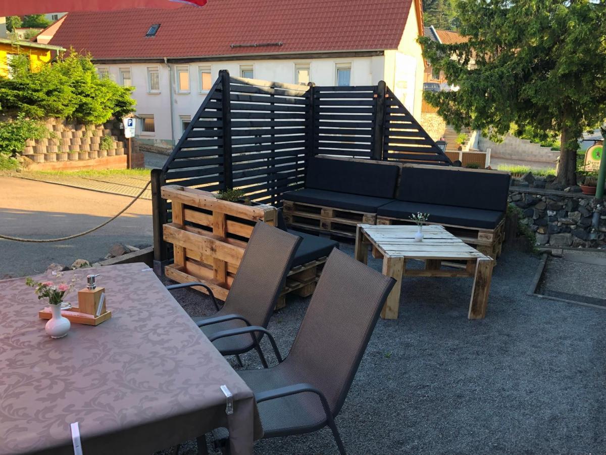 Gasthof Zum Baren Hotell Gernrode  Exteriör bild